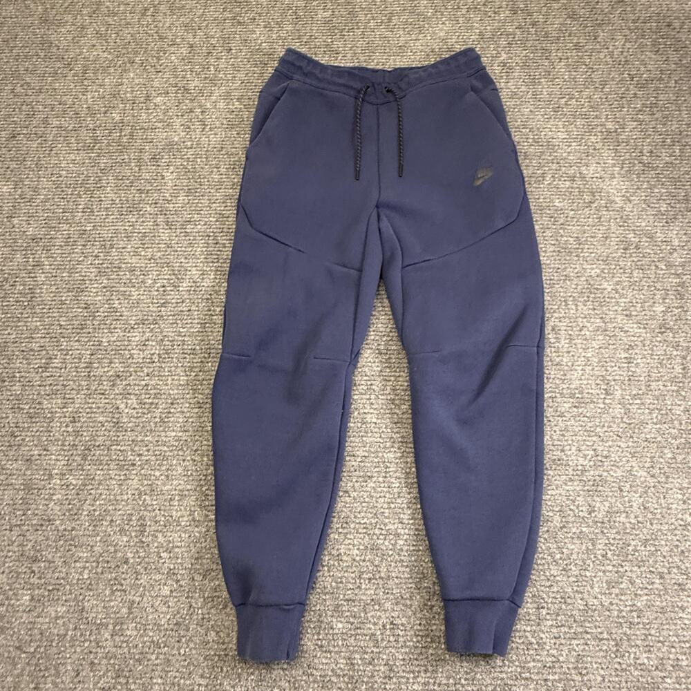 Nike Tech Fleece Jogger Pants Mens Small Blue CU4495-410 Sweatpants Athletic